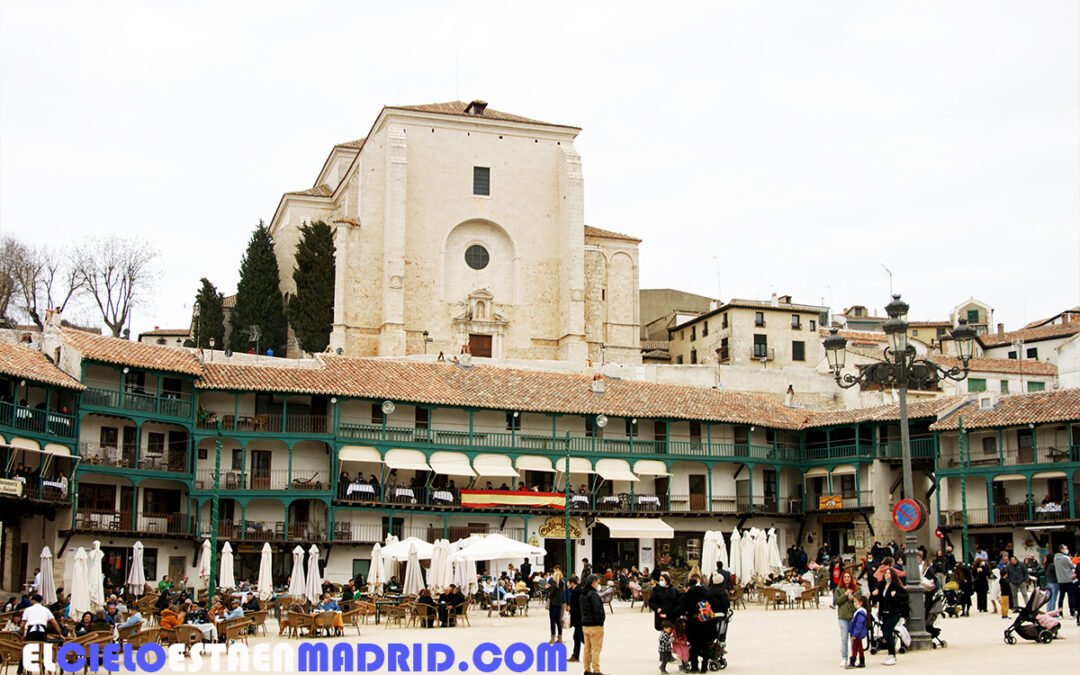 Comer en Chinchón, Madrid.