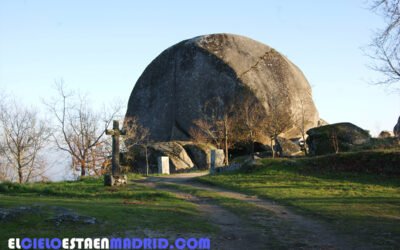 El Alto de San Cibrán y su ermita, Galicia.