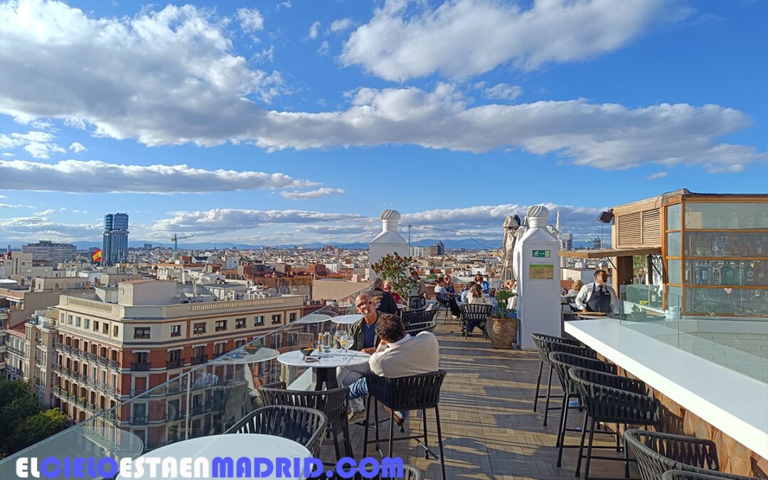 EL Cielo de Alcalá. Terraza bar en Madrid.