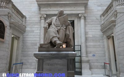 La Biblioteca Nacional de España, en Madrid.