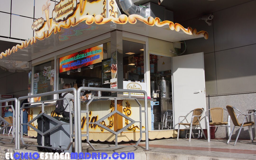 Comer churros y porras en Madrid (II). La Churrería del hipermercado Alcampo de Pío XII.