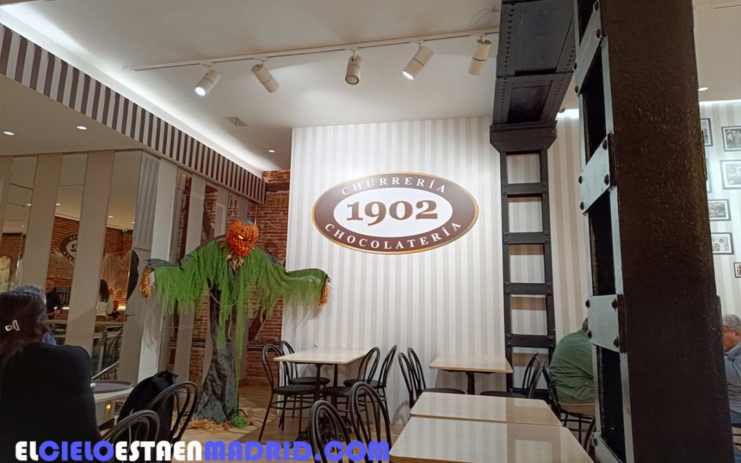 Comer churros y porras en Madrid (V). Chocolatería 1902.