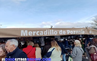 Mercadillo de Pozuelo de Alarcón, Madrid.