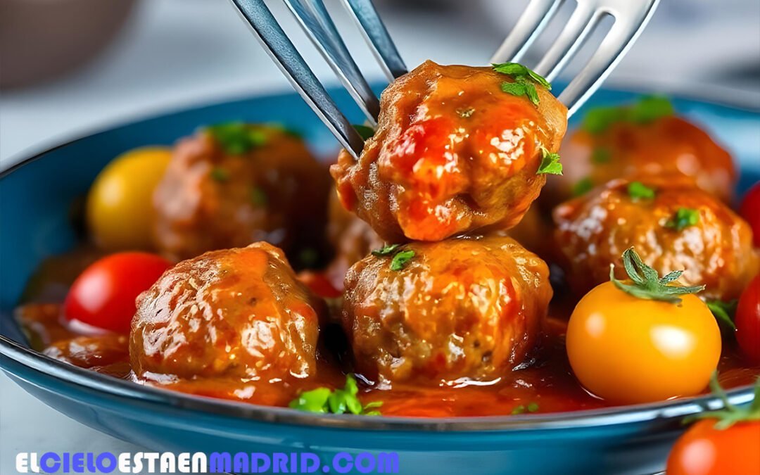 Albóndigas en Salsa: Una Receta Clásica y Reconfortante.