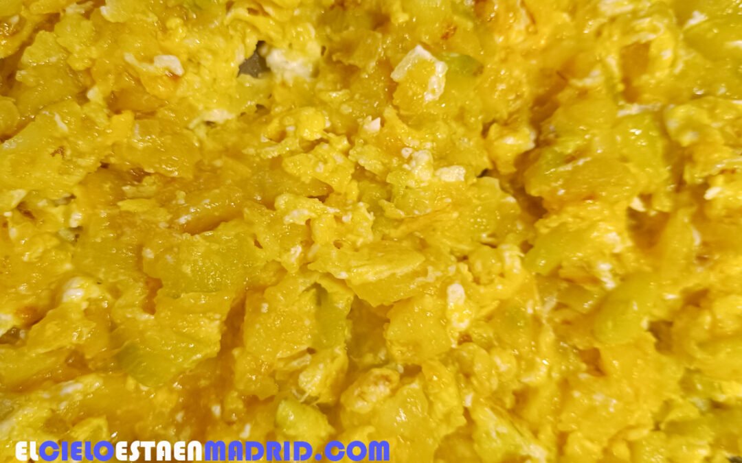Zarangollo: el sabor tradicional de la huerta de Murcia. Receta.