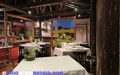 Restaurante El Rancho de la Aldegüela, en Torrecaballeros, Segovia.